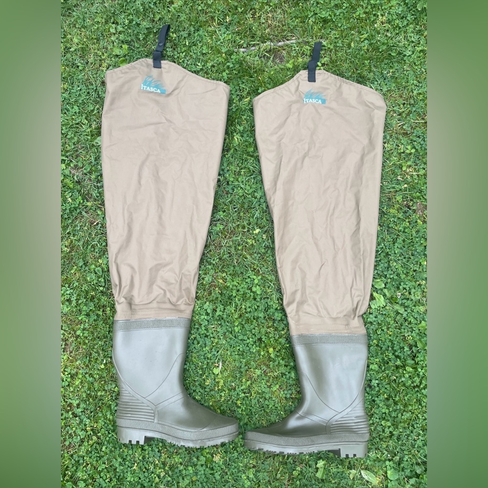 Itasca Tan and Green Men's Boots